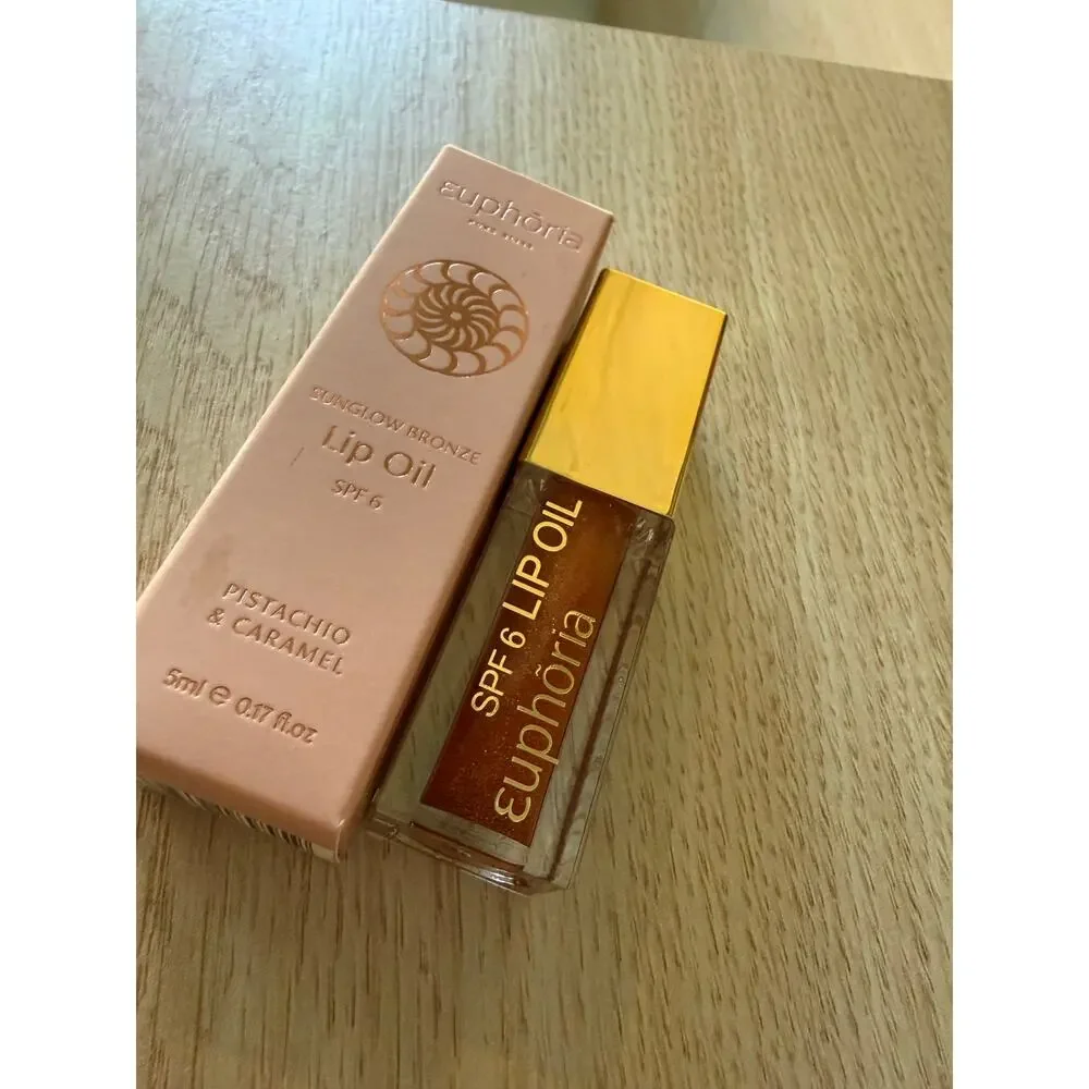 $23 New Euphoria Sunglow Bronze Lip Oil SPF 6